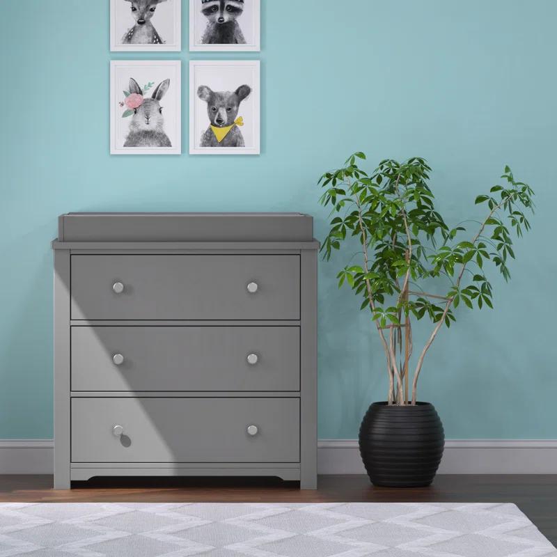Harmony 3-Drawer Changing Table Dresser