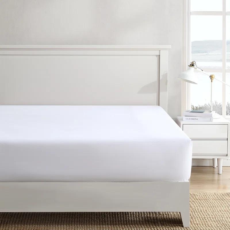 Nautica Percale Cotton Fully Elastic Fitted Sheet & Reviews | Wayfair
