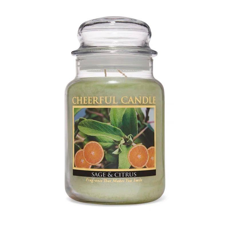 A Cheerful Candle LLC Fruity Scented Jar Candle