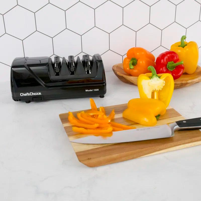 Chef'sChoice Model 1520 Electric Sharpener - 2-Stage 15°/20° Dizor