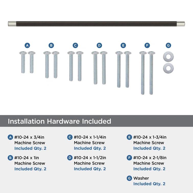 Amerock Esquire 24" Center to Center Appliance Pull