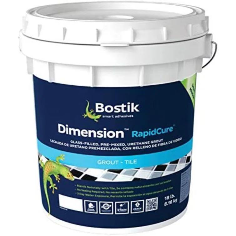 BOSTIK Dimensions Rapidcure Grout Polar White 9 Lb | Wayfair