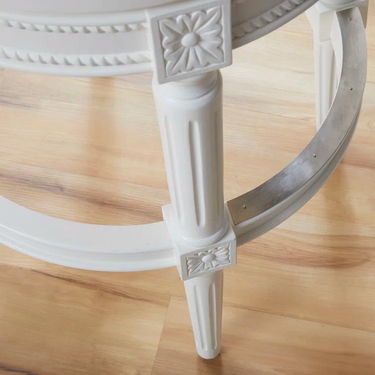 Maven Lane Maven Lane Pullman Stool with Fabric Upholstery