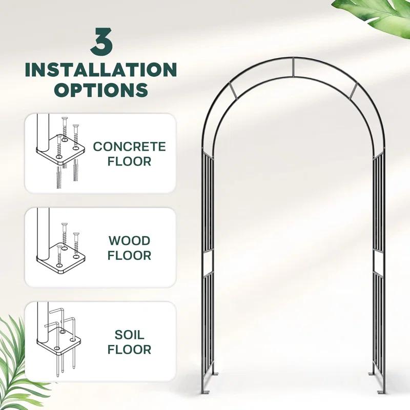 Steel - Arbor basic - 47x17.5x86in