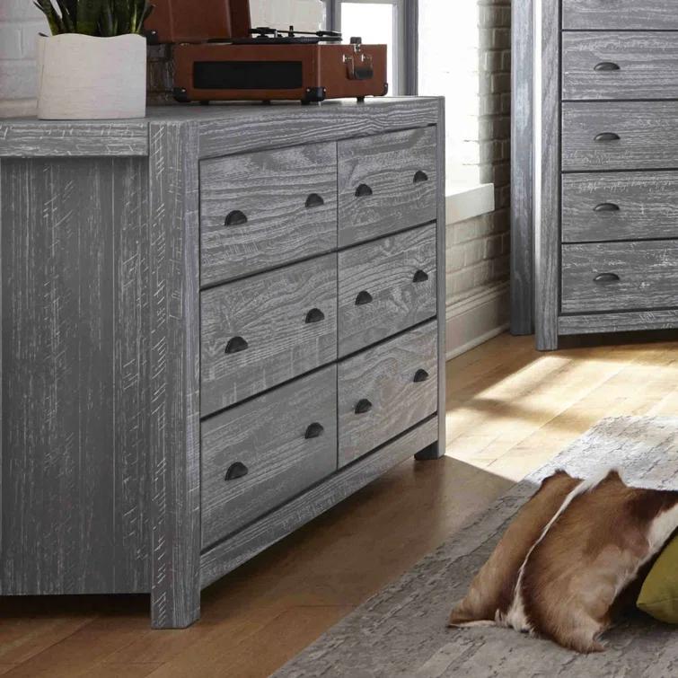 Grain Wood Furniture Montauk 6 Drawer Double Dresser & Reviews | Wayfair