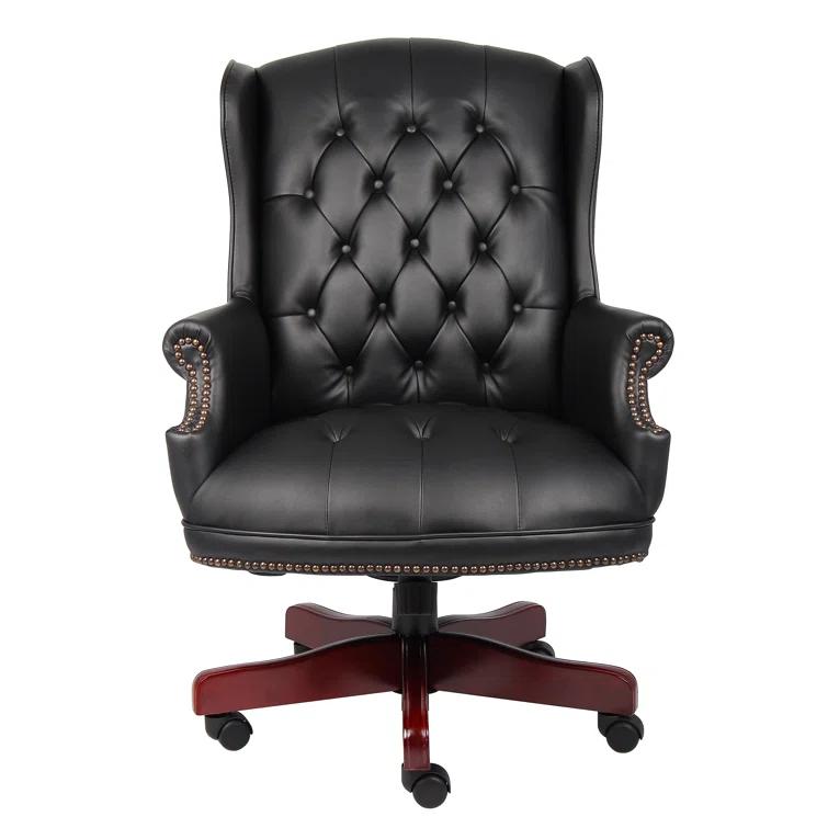 Boss Office Products Traditional Vinyl Executive Chair