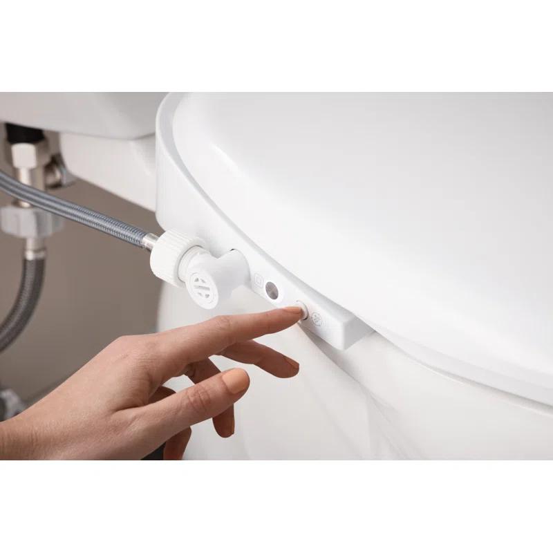 Moen EB2100-E 5-Series Premium Electronic Bidet Seat for Elongated Toilets with Remote