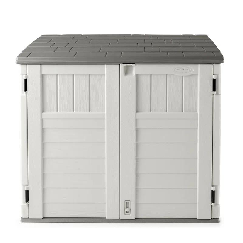 Suncast Outdoor Resin Horizontal Storage Shed