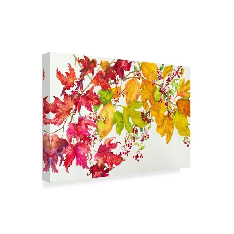 Trademark Fine Art Joanne Porter " Fall Color " by Joanne Porter