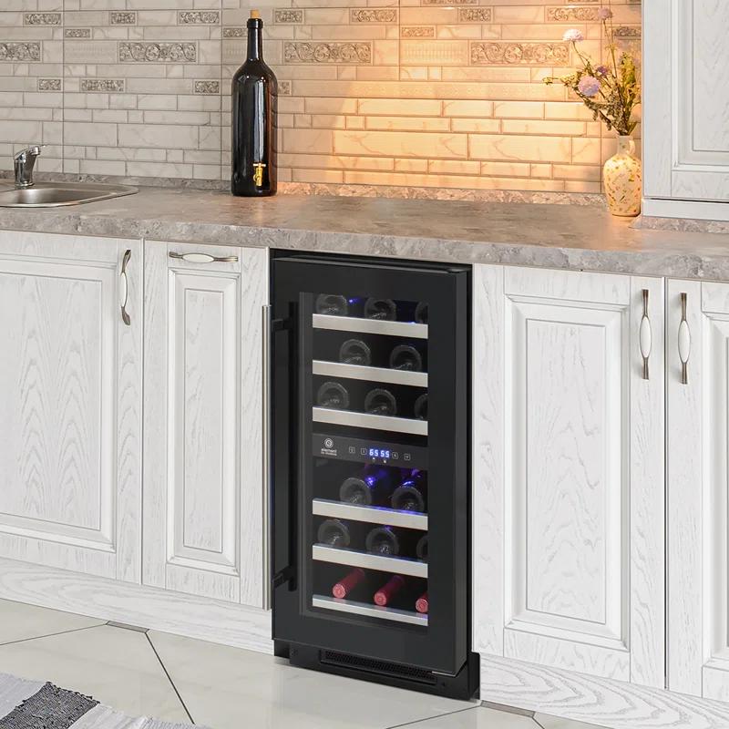 Vinotemp Connoisseur Series Compact Dual-Zone Wine Cooler