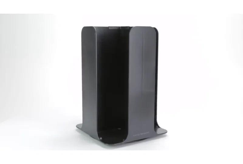 Mind Reader Mind Reader Cup Condiment Carousel, Countertop Organizer, Coffee Bar Accessories, Kitchen, Stirrers, 8"L x 8"W x 12"H