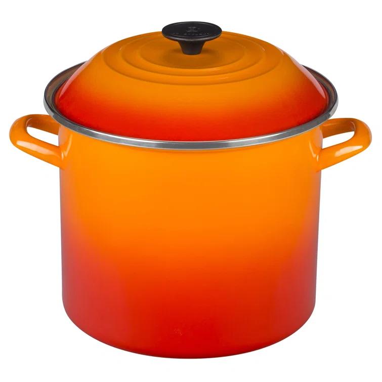 Le Creuset Enamel on Steel Stockpot with Lid