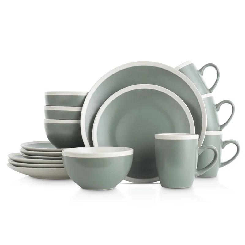 Stone Lain Stone Lain Serenity 32-Piece Dinnerware Set Stoneware