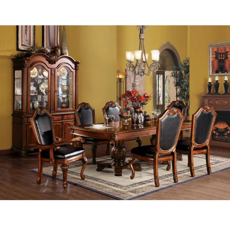 Acme Furniture Industry Inc. Chateau De Ville Side Chair (Set-2) in , Cherry (Set of 2)