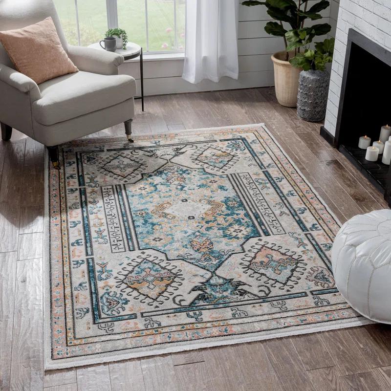 Bungalow Rose Espinal Oriental Indoor Rug