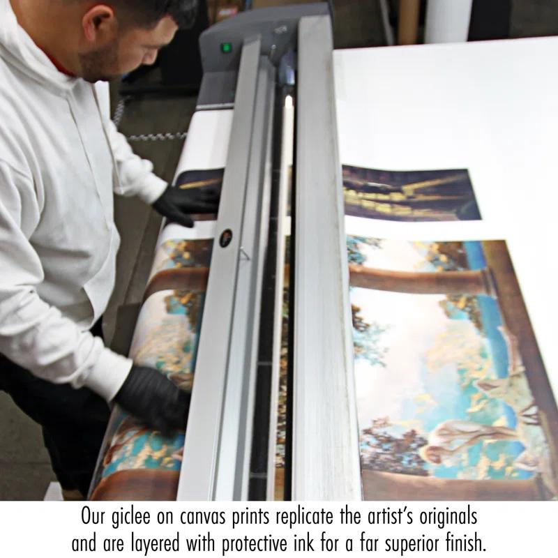 Vault W Artwork " Summer Blooms " by Sigismund Goetze