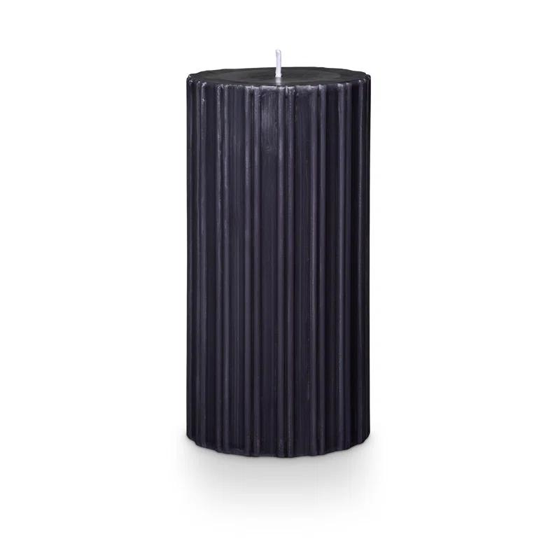 ILLUME Beautifully Done Medium Fragranced Pillar Candle, Blackberry Absinthe