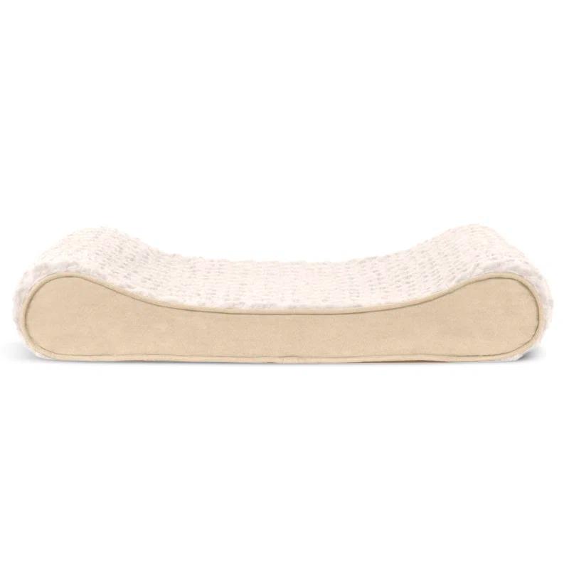 FurHaven Ultra Plush Luxe Lounger Orthopedic Foam Contour Dog Bed