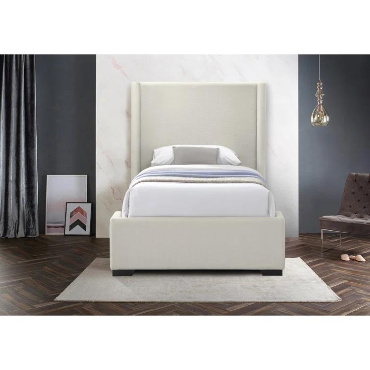 Earby Upholstered Panel Bed