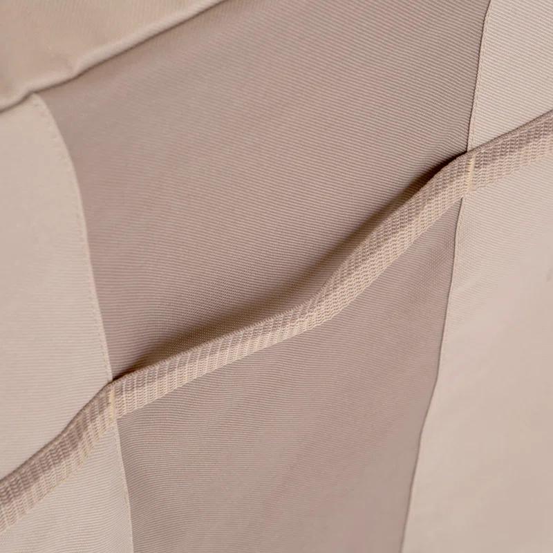 Modern Leisure Modern Leisure Monterey Patio Swivel Lounge Chair Cover, 2-Pack, 37.5"L x 39.25"W x 38.5"H, Beige (Set of 2)