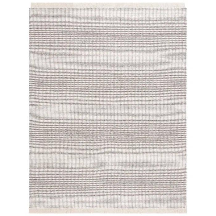 Safavieh Marbella Hand Woven Wool With Cotton Cloth Backing Striped Rug
