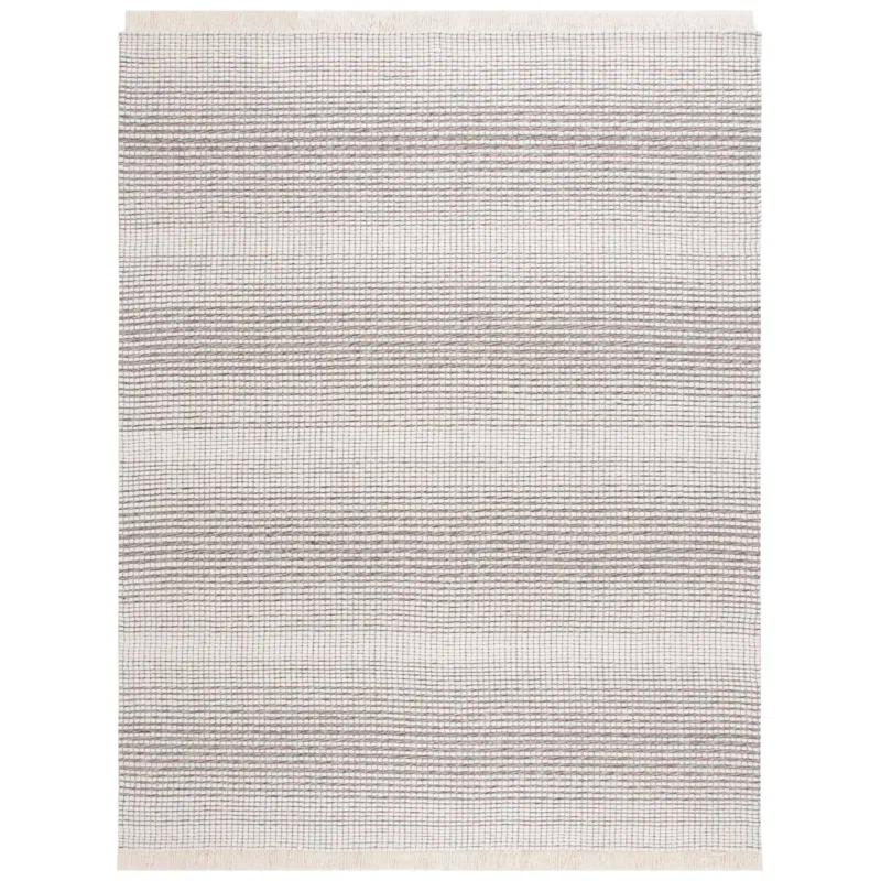Safavieh Marbella Hand Woven Wool With Cotton Cloth Backing Striped Rug