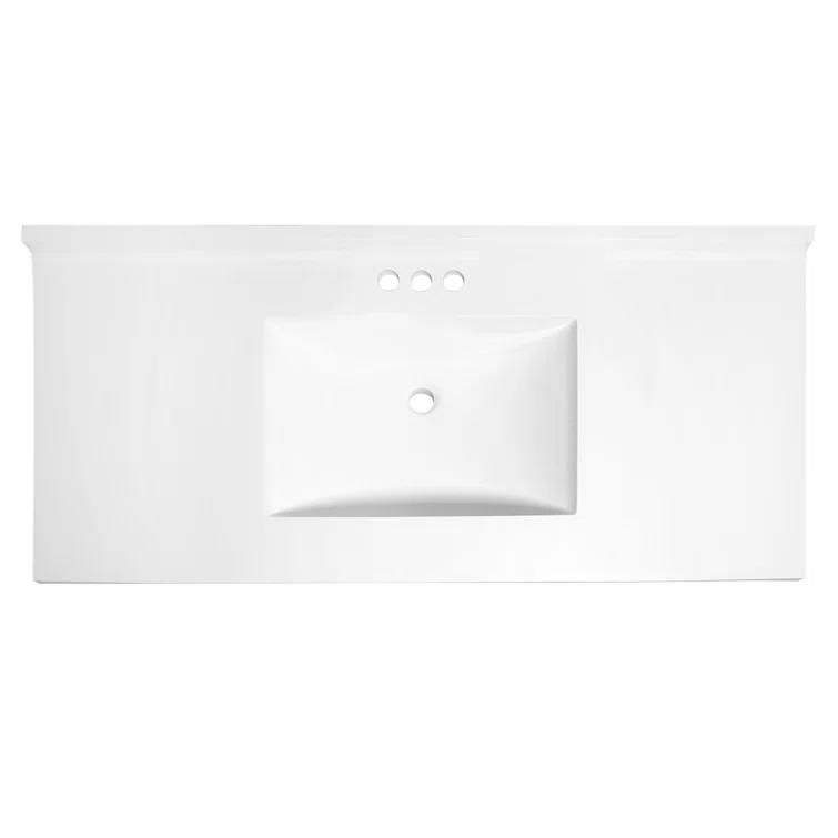 Design House Camilla II Vanity Top with Single Sink and Backsplash