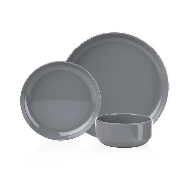 Marbella Melamine Stacking Salad Plate (Set of 4)