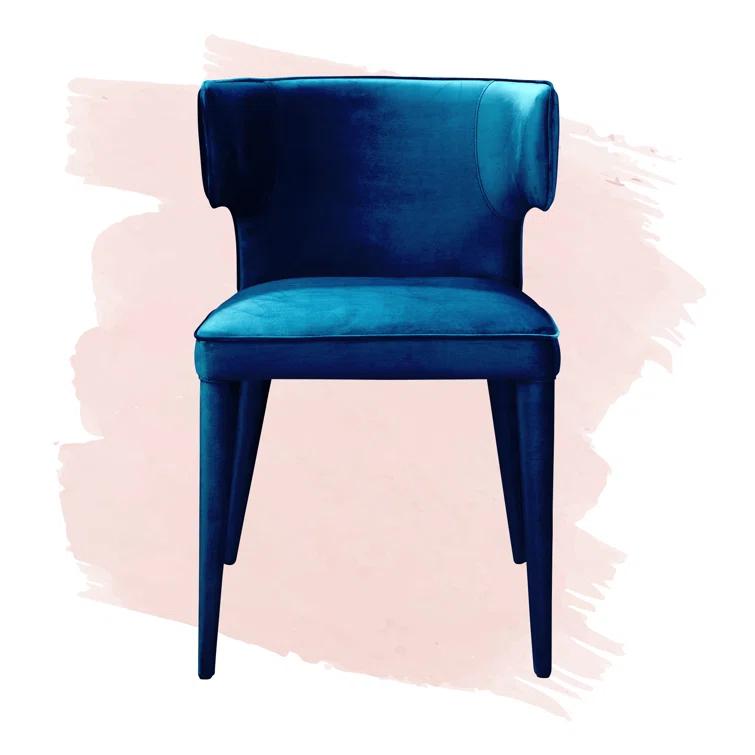 Emma Upholstered Wingback Side Chair
