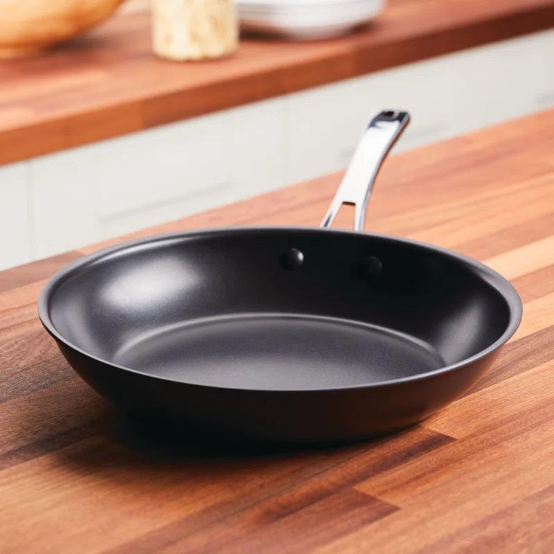 Rachael Ray Cook + Create Hard Anodized Nonstick Frying Pan, 10-Inch