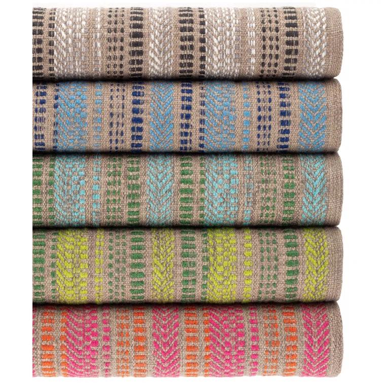Dash and Albert Rugs Sooner Than Later Green Handwoven Indoor/Outdoor Rug