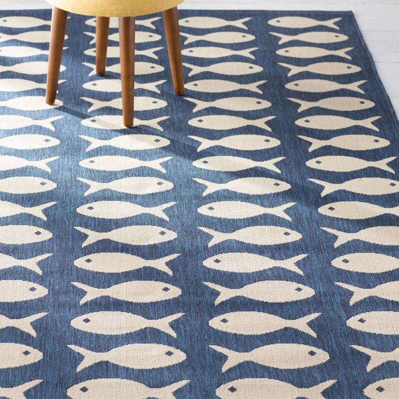 Highland Dunes Paugh Performance Animal Print Rug