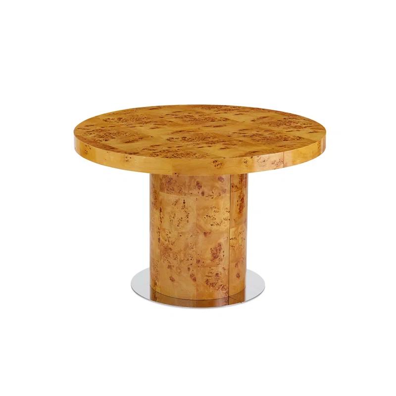 Jonathan Adler Bond Extendable Solid Wood Top Dining Table