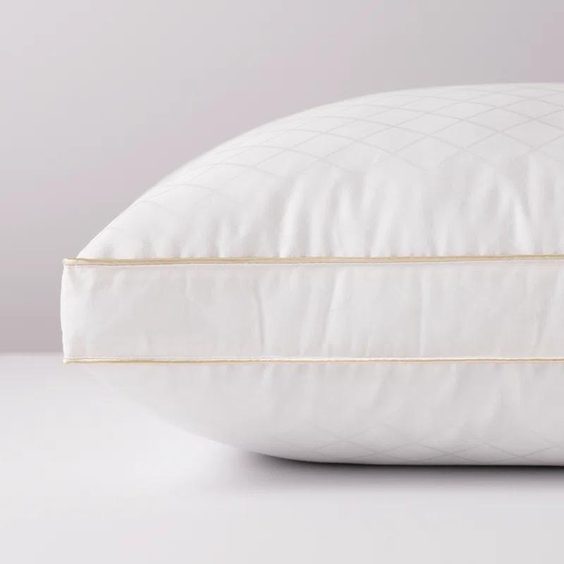 Allied Home Diamond Luxe Down Alternative Medium Pillow with Gusset