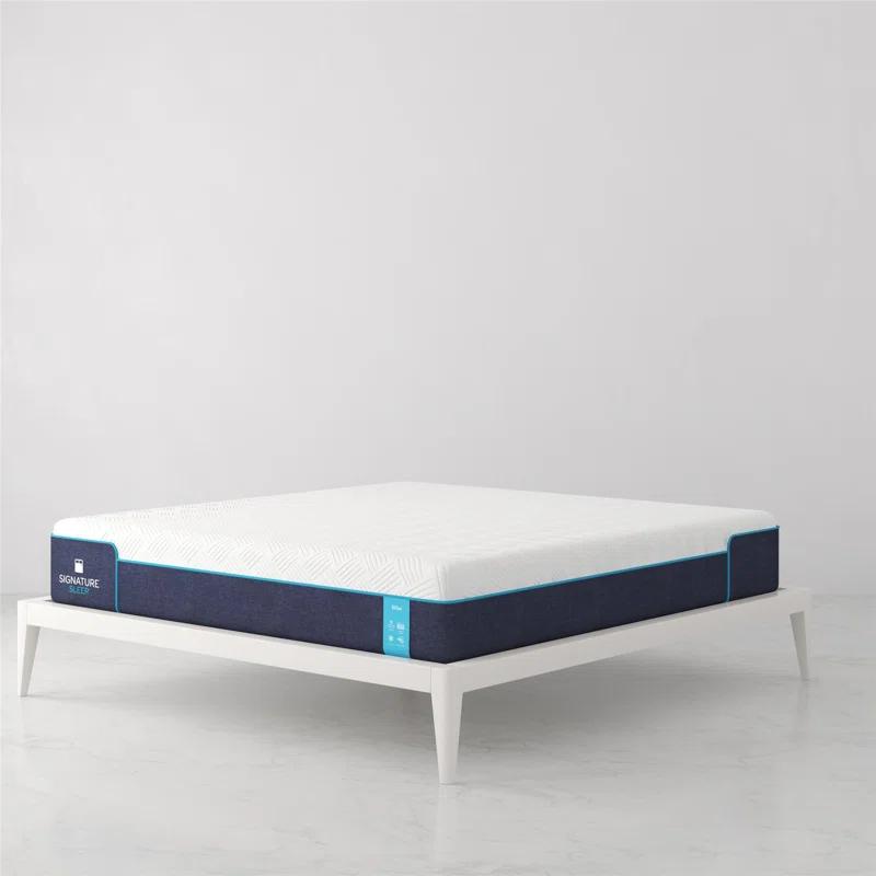 Signature Sleep Bliss Charcoal Cool Gel Memory Foam Mattress
