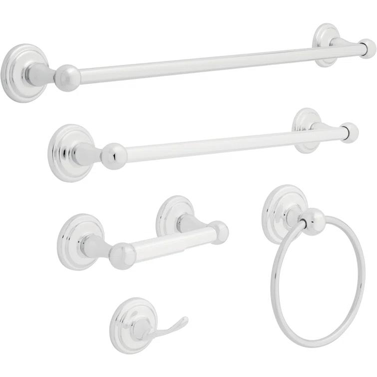 Franklin Brass Jamestown 24" Wall Mounted Towel Bar 9024PC