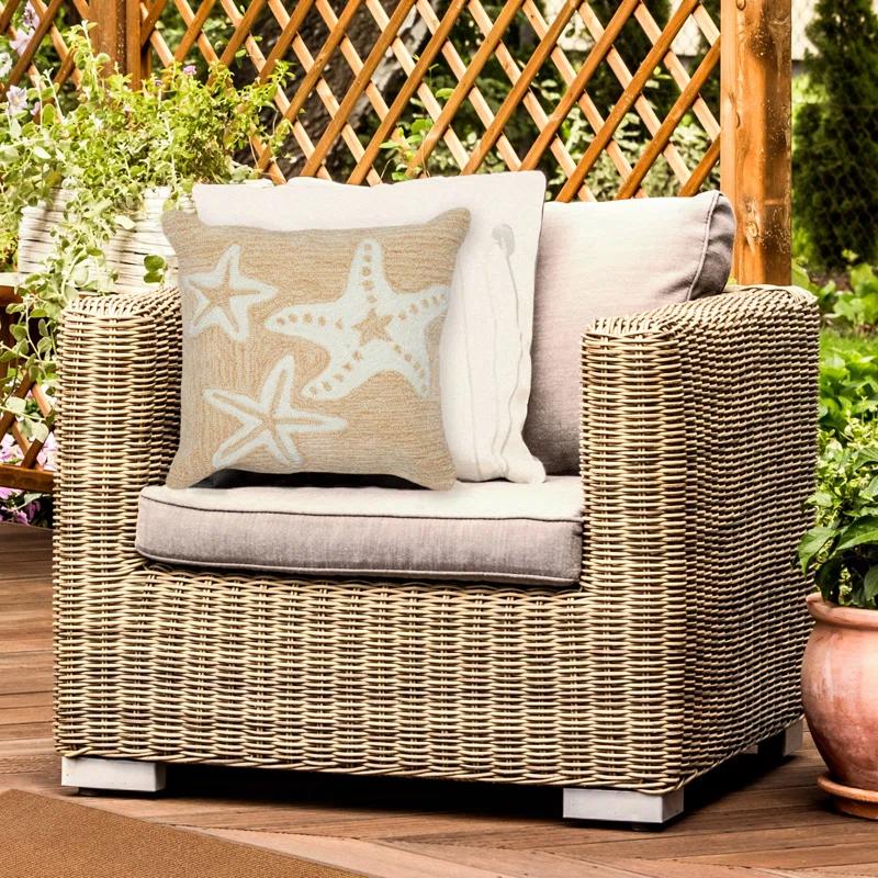 Liora Manne Indoor/Outdoor Throw Pillow