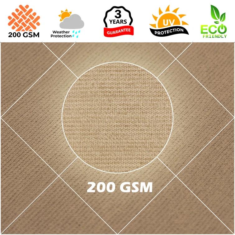 Royal Shade Royal Shade Rectangle Shade Sail With Hardware Kit