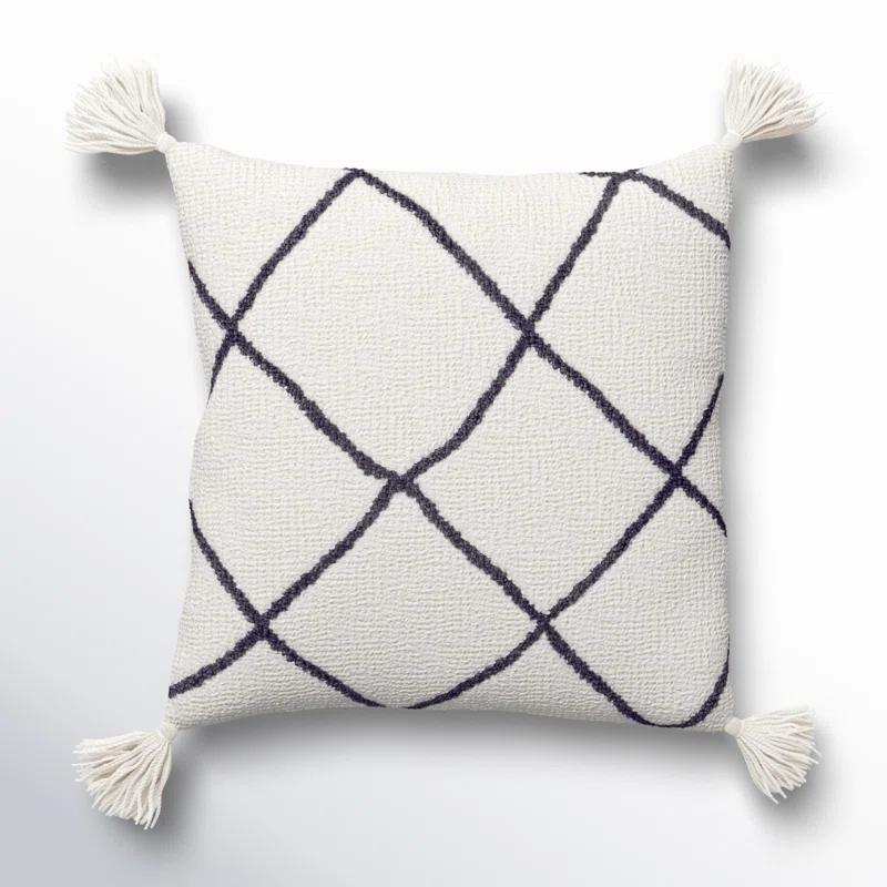 Corrigan Studio® Saveria Bohemian Geometric Throw Square Pillow