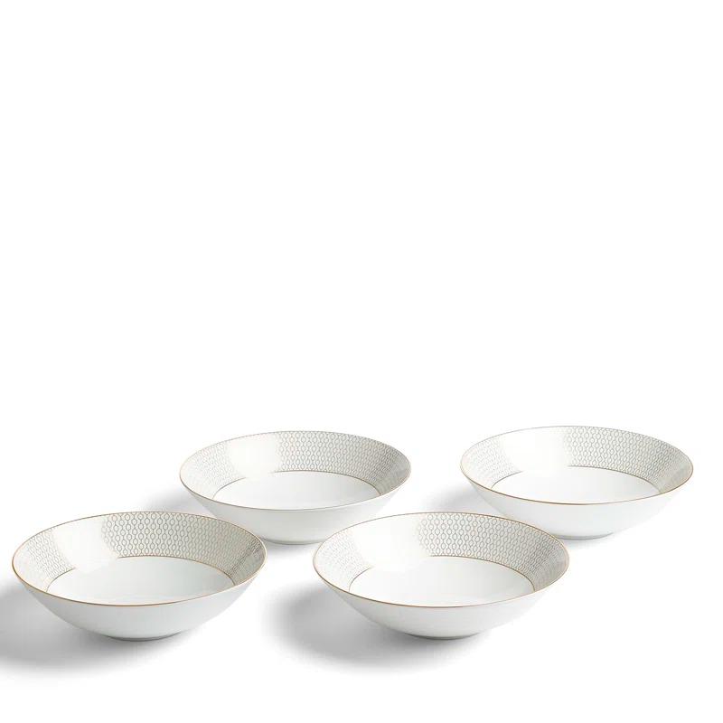 Wedgwood Gio Gold Dinnerware Set, 12 Pieces | Wayfair