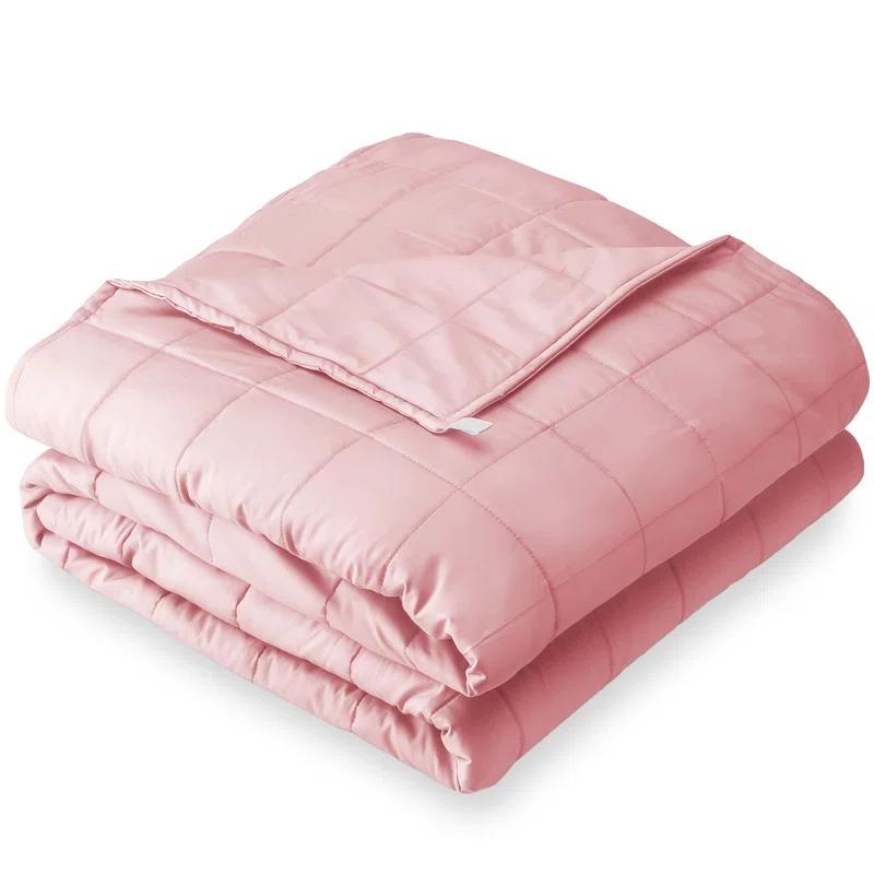 Bare Home Cotton Twill Weighted Blanket