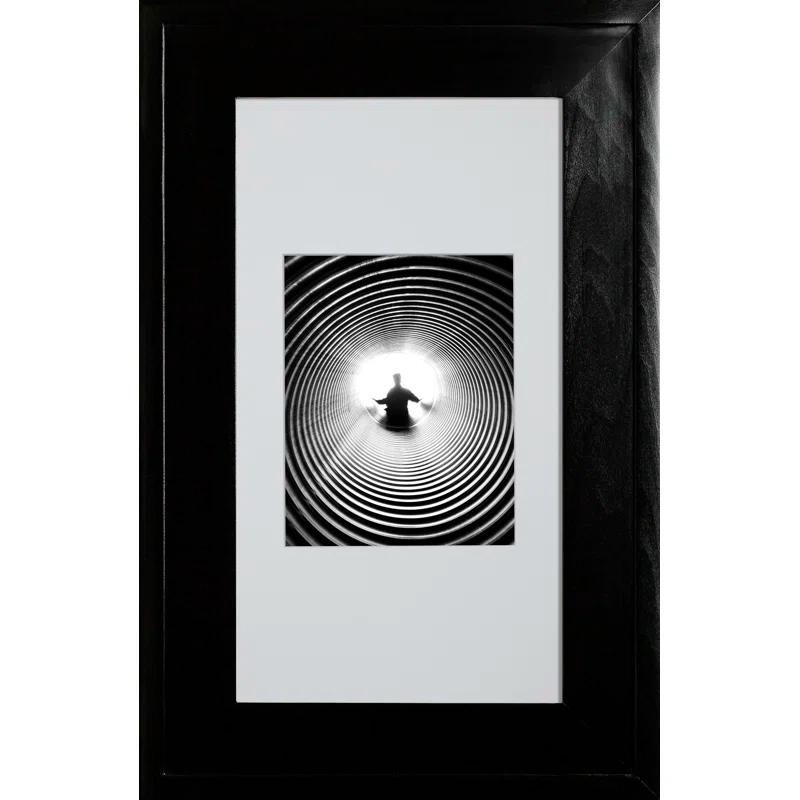 Fox Hollow Furnishings 103BL2-CW Recessed Picture Frame Door Medicine Cabinet with 3 Adjustable Shelves