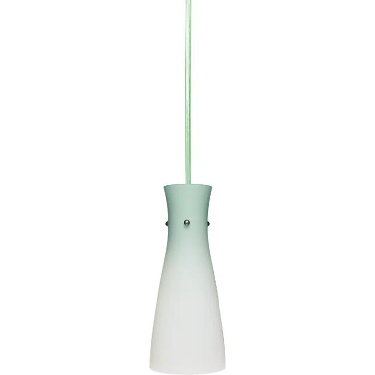 Volume Lighting 1 - Light Brushed Nickel Single Pendant