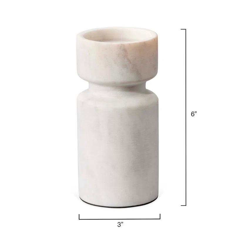 Jamie Young Company 6'' H Marble Tabletop Candlestick