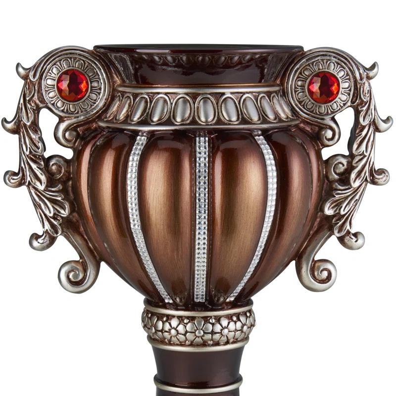 Rosdorf Park 17.5" "Delicata" Urn-Shaped Decorative Vase - Accents