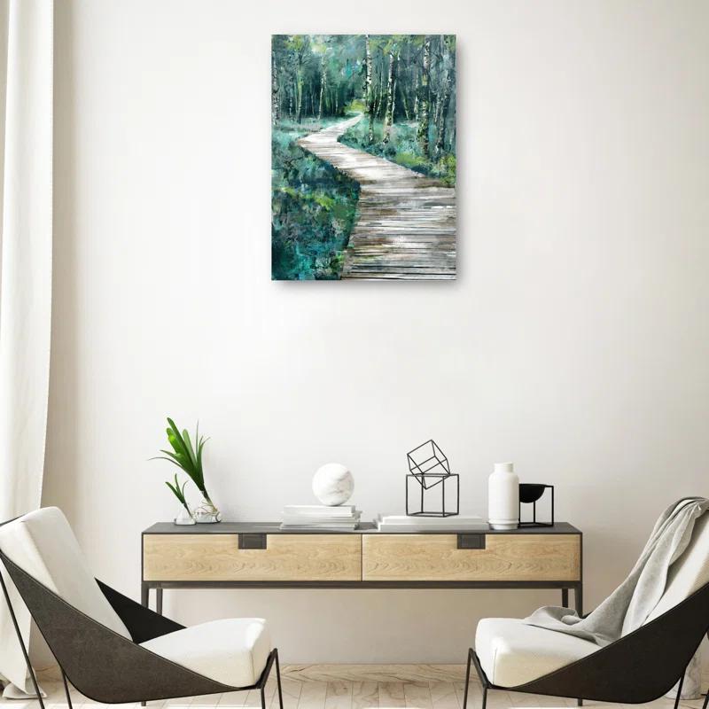 Millwood Pines Le Sentier by Studio Arts Canvas Art Print