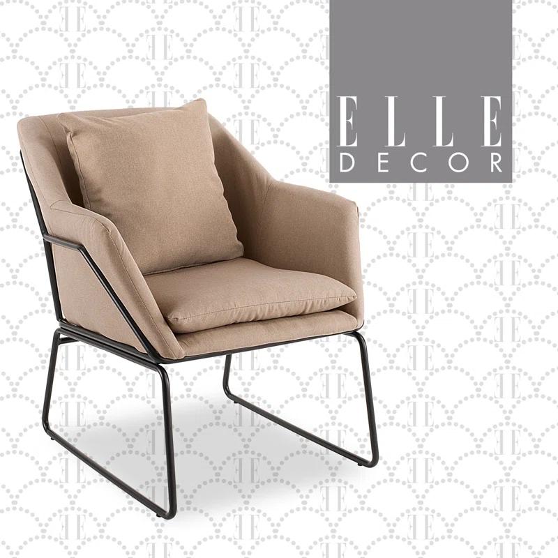 Elle Decor Adore Decor Odile Accent Chair