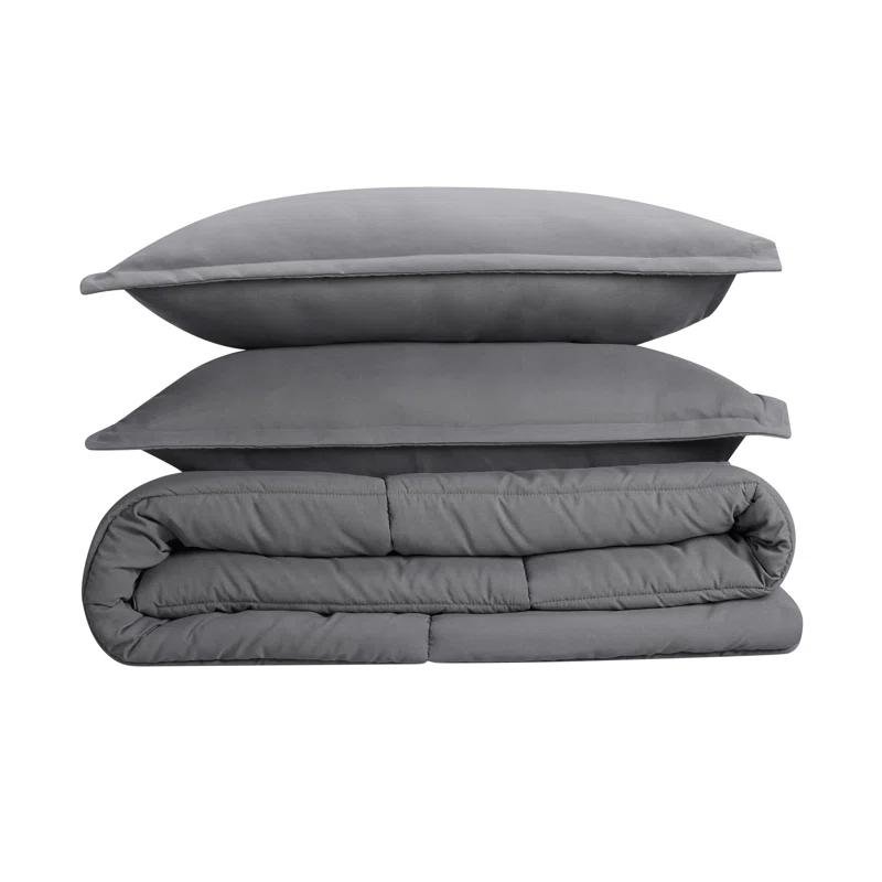 Serta Microfiber 3 Piece Comforter Set