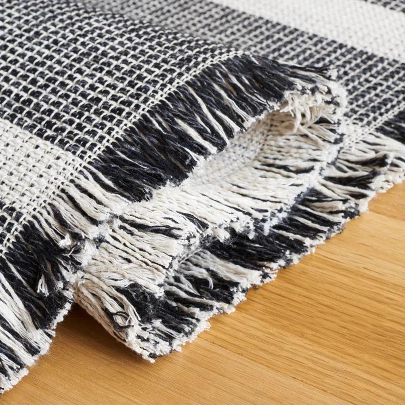 Gracie Oaks Leiner Performance Striped Rug
