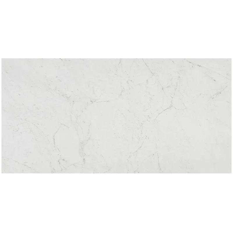 Bond Tile 24" x 47" Polished Marble Look Porcelain Floor and Wall Tile (15.5 Sq. Ft. / Case)